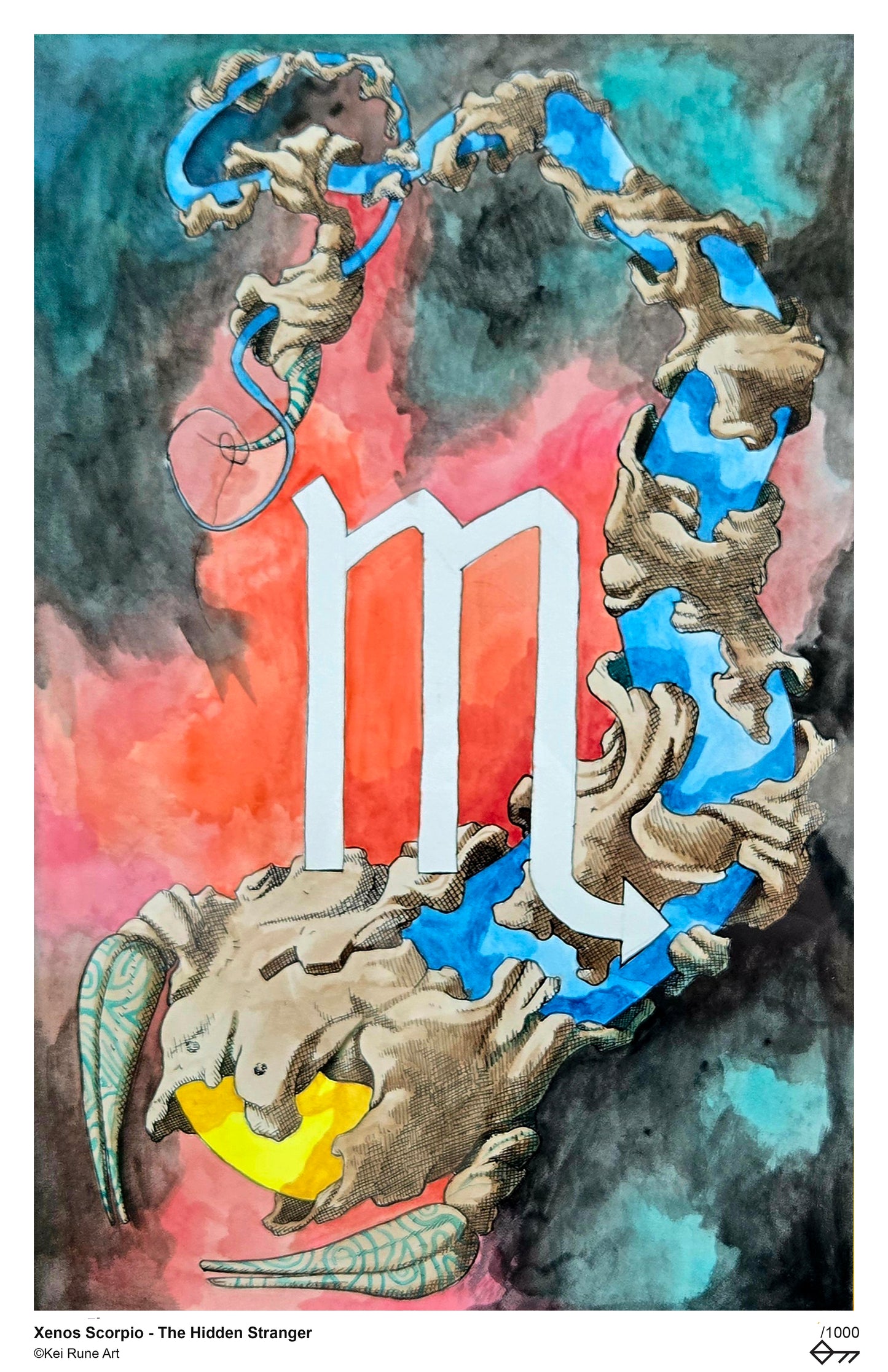 Xenos Scorpio – The Hidden Stranger Print