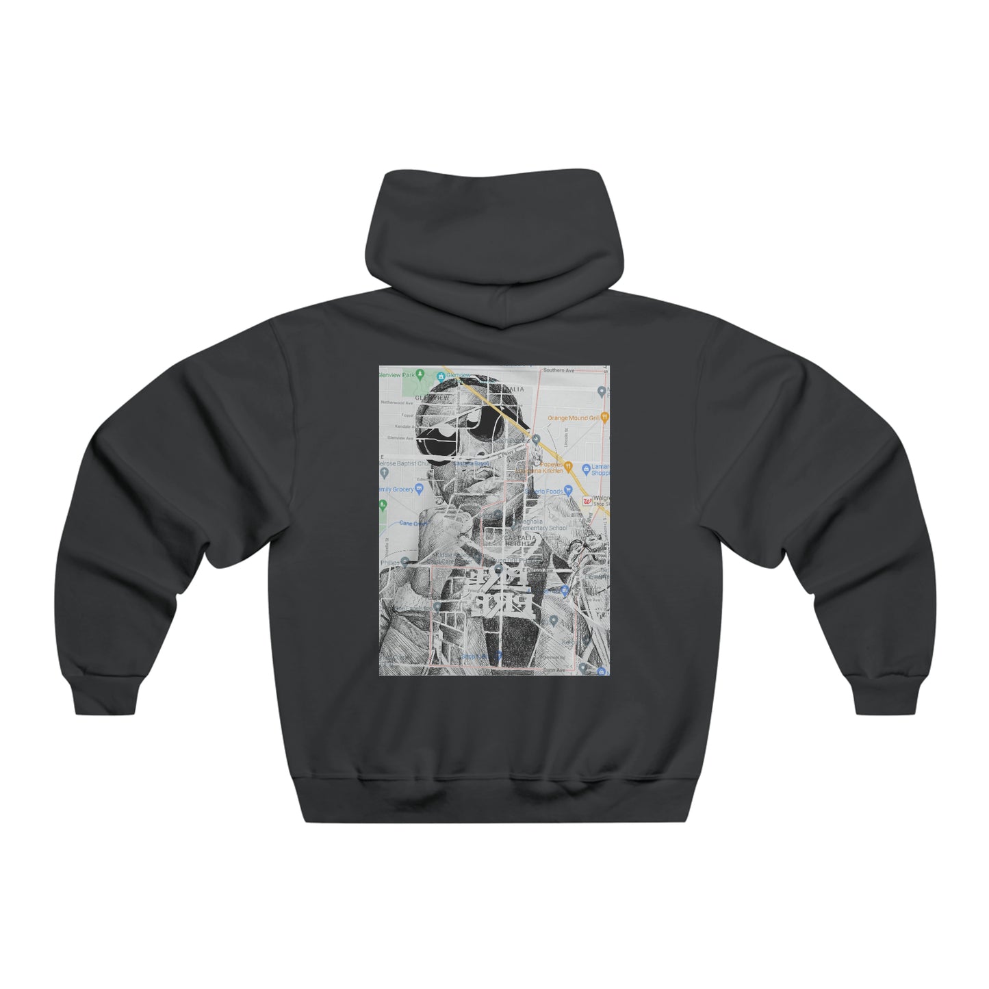 Young Dolph Men's NUBLEND® Hooded Sweatshirt