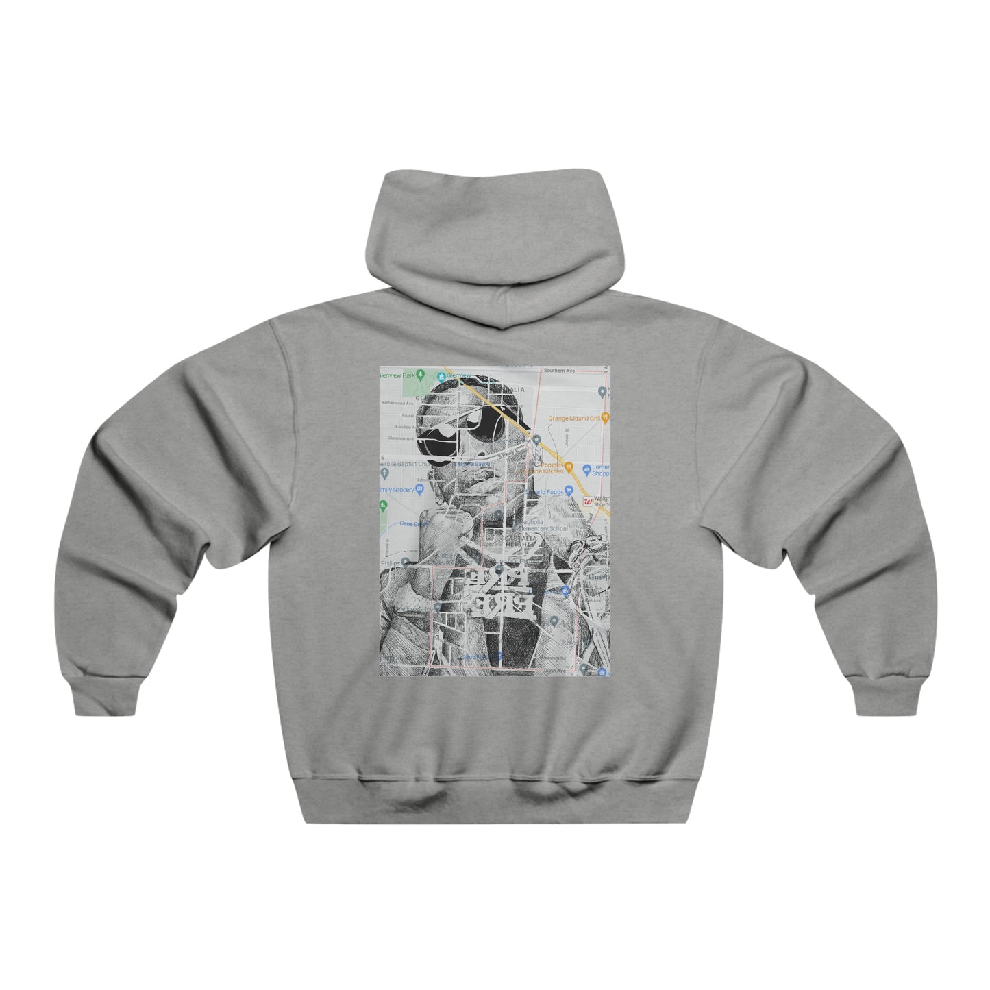 Young Dolph Men's NUBLEND® Hooded Sweatshirt