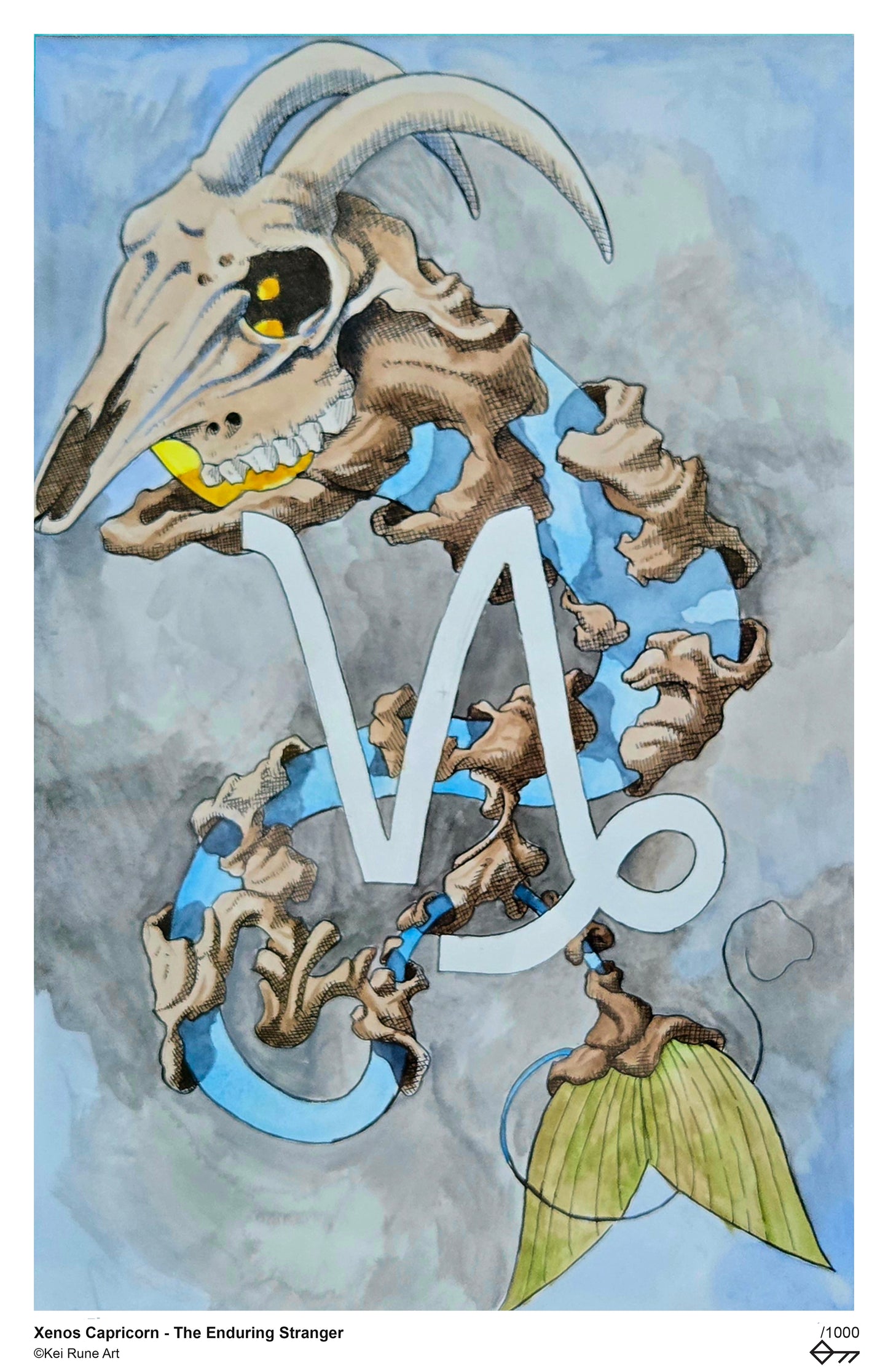 Xenos Capricorn – The Enduring Stranger Print