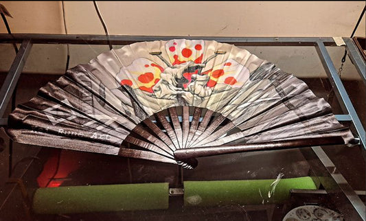 Symbiosis 13" Folding fan