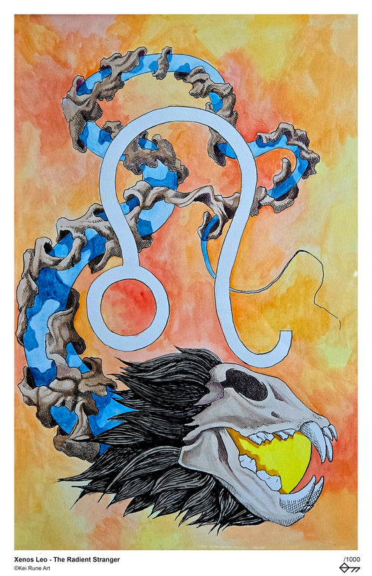 Xenos Leo – The Radiant Stranger Print