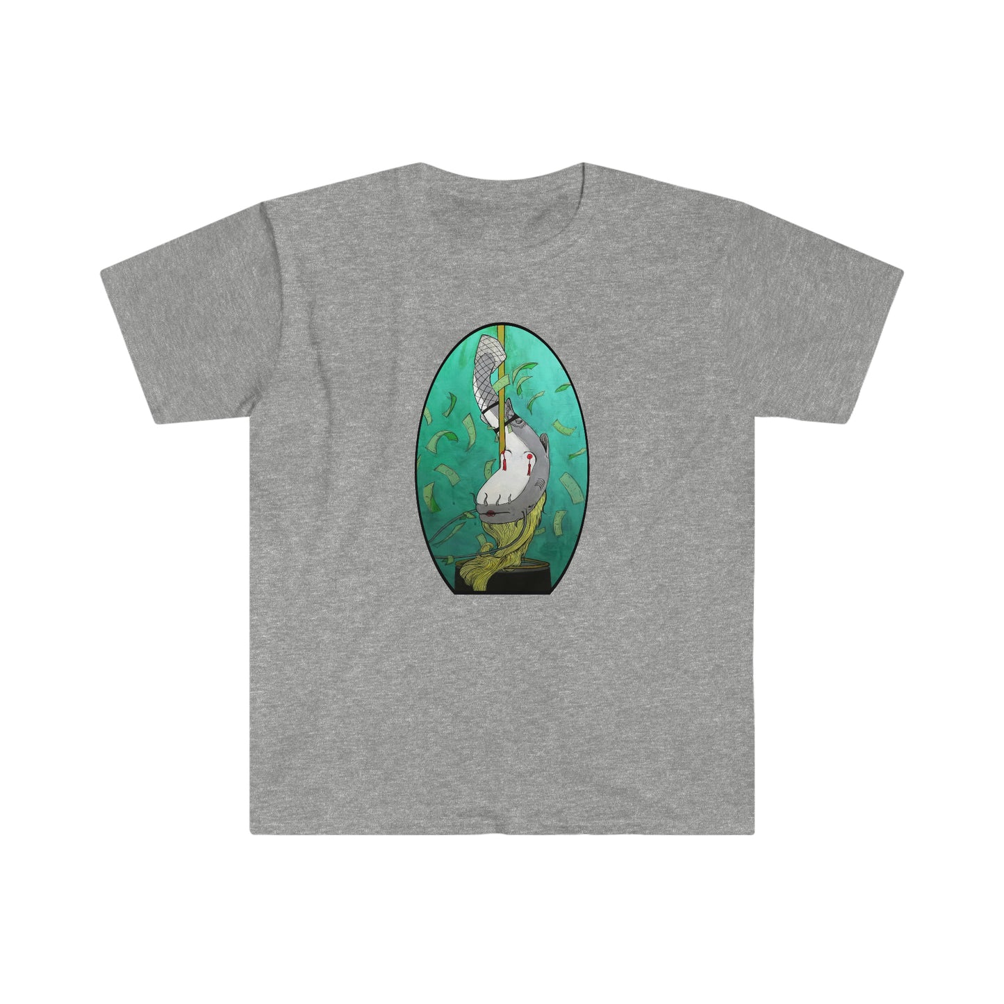 Ally Catfish Unisex Softstyle T-Shirt